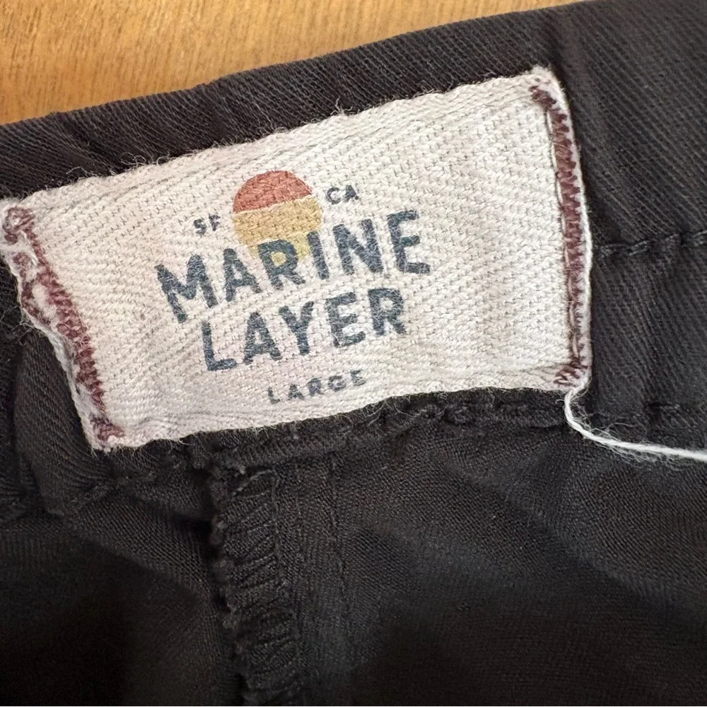 Marine Layer Allison Tencel Black Pant - Picture 10 of 11